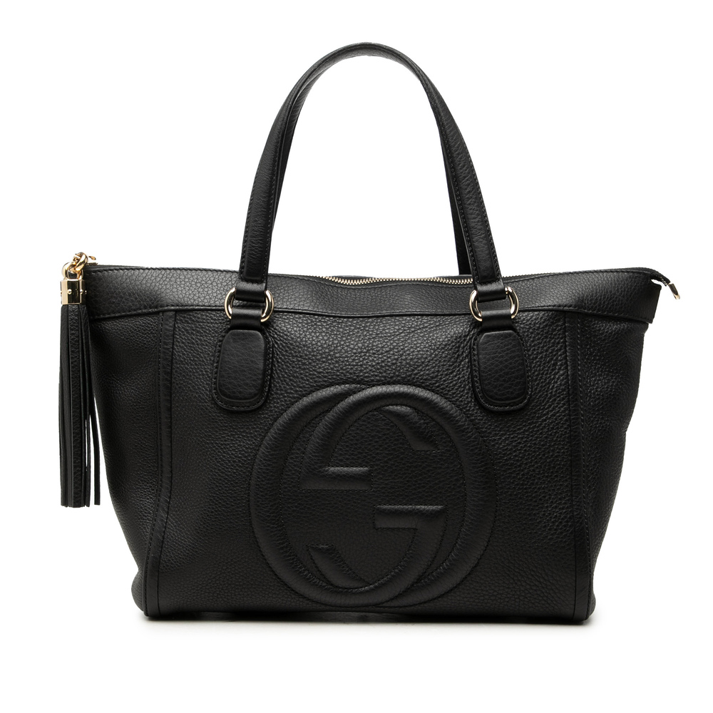 Pre-Loved Gucci Small Leather Soho Working Tote